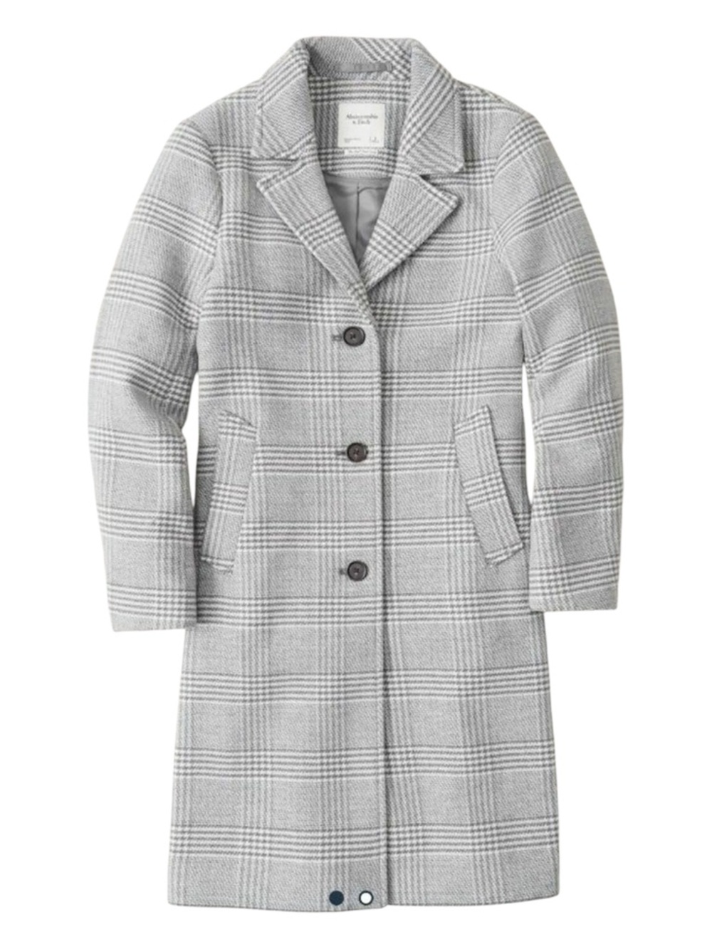 Abercrombie & Fitch Women’s Dad Coat Wool Blend